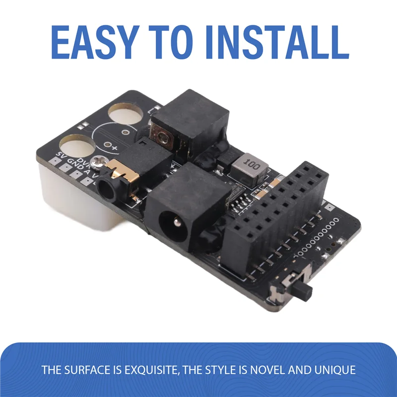 AT93-2S-4S Support DVR Port Analog 5.8G RX PORT 3.0 Board Receiver Module Accessories For DJI Digital FPV Goggles 3D Adapter