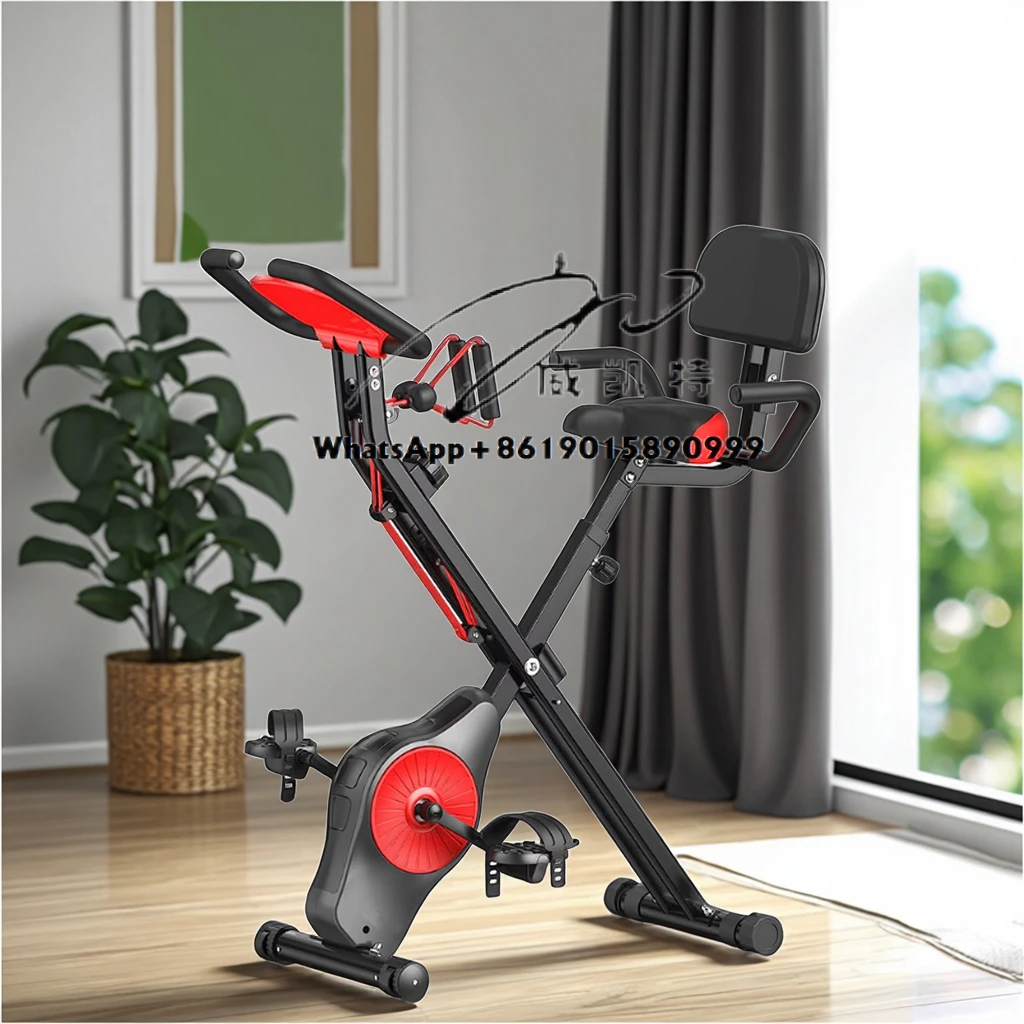 

Заводская цена Крытый велотренажер Вертикальный ремень Трансмиссия Складные велосипеды для упражнений на продажу