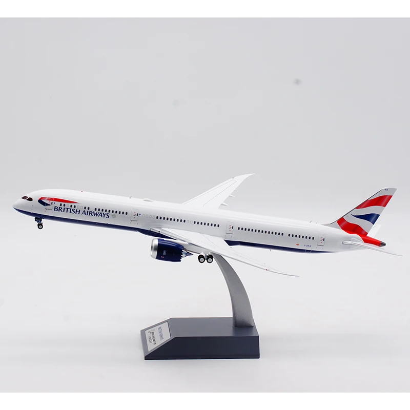 ARDBA14 سبيكة تحصيل طائرة هدية ARD 1:200 الخطوط الجوية البريطانية بوينغ B787-10 دييكاست طائرة نموذج طائرة G-ZBLB مع حامل