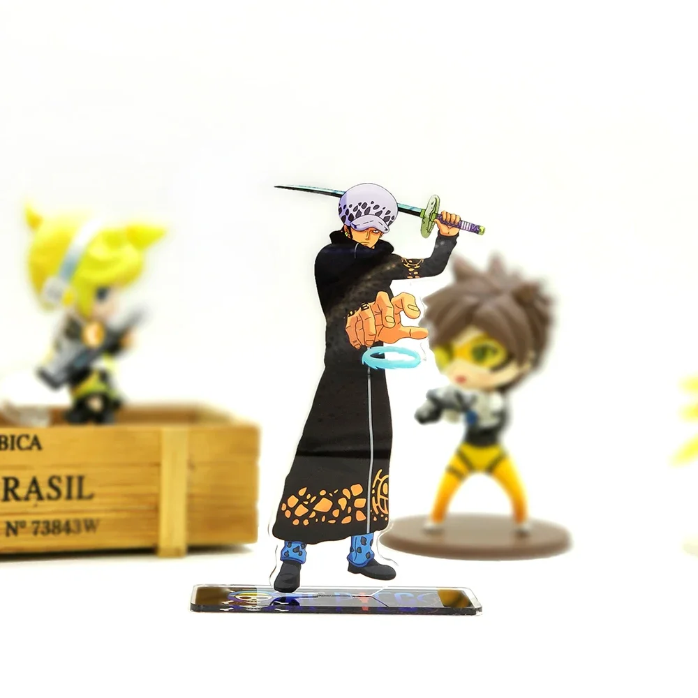 Trafalgar Law battle   acrylic standee figurines desk decoration cake topper