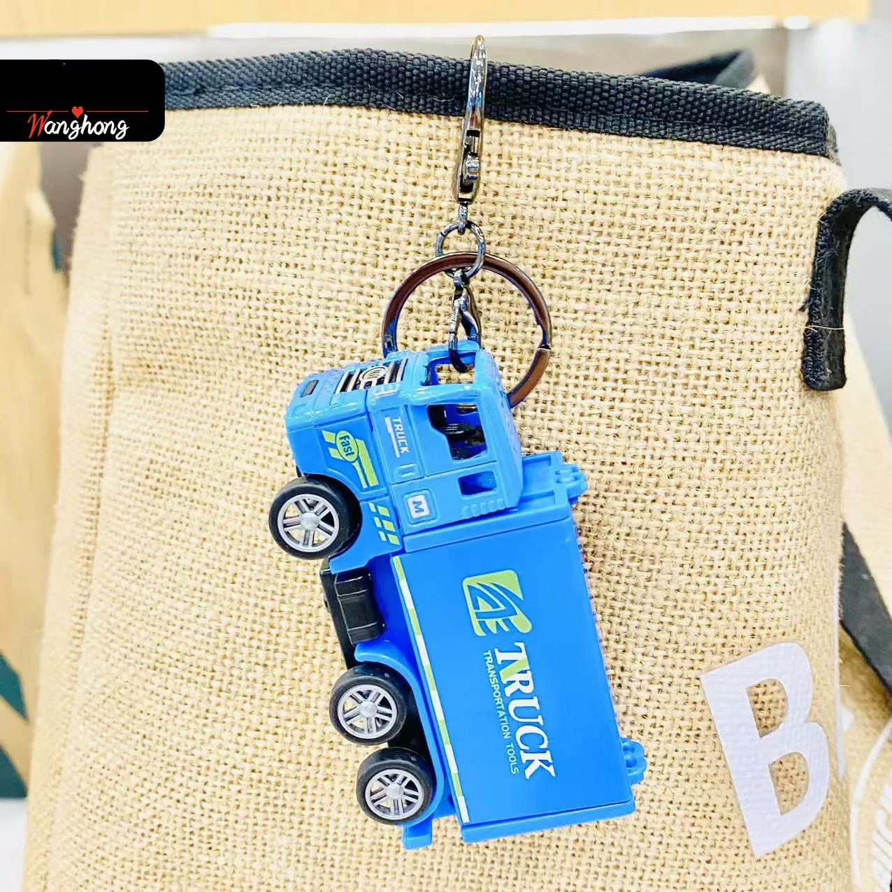 Мини-сплав, имитация курьерской машины, можно открыть дверь, игрушки, креативный роликовый автомобиль, логистика, транспортная машина, детские игрушки, подвеска-ключ