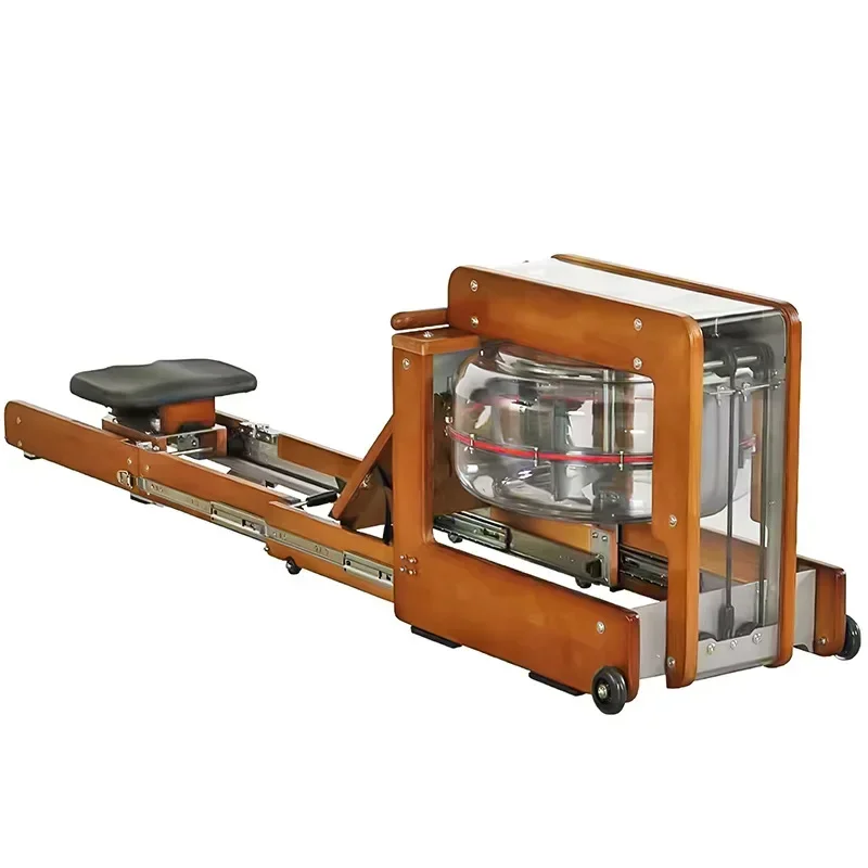 Small folding storage super fat-burning water magnetic double-resistance rowing machine, smart home, sports and fitness
