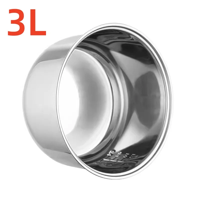 304 Stainless Steel Rice Cooker Inner Bowl for HD3134 Rice Cooker Replacement inner pan