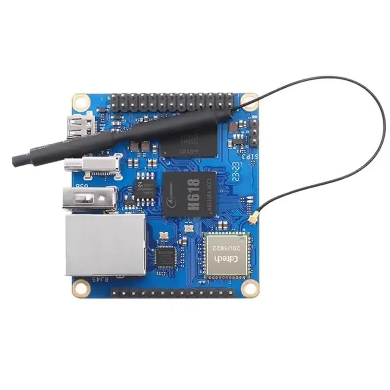 VoFSB03B-For Orange Pi Zero 3 Development Board 1GB RAM H618 Wifi5+BT 5.0 Gigabit LAN For Android 12 Debian12 Ubuntu22.04 Compu