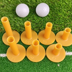 2pcs Rubber Golf Tees Training Practice Home Driving Ranges Mats Practice 42mm 54mm 60mm 65mm 70mm 75mm 83mm Golf Accessories