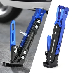 Motorbike Bicycle Adjustable Metal Foot Side Stand Motorcycle Kickstand Kick Bracket Supportor Parking Motorcycle Accessories