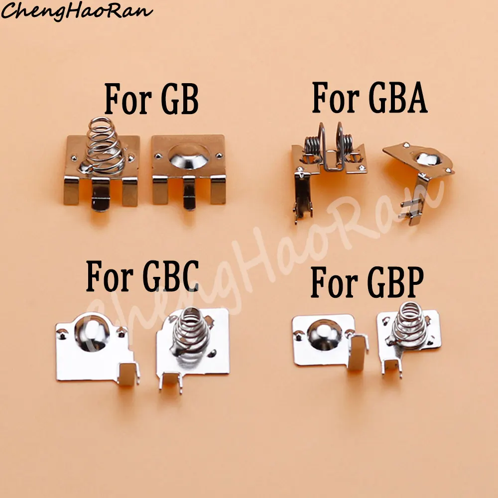 1Set Konsole Motherboard Port Batterie Federplatte für GB GBA GBC GBP Reparatur Ersatz Zubehör – Detail 3