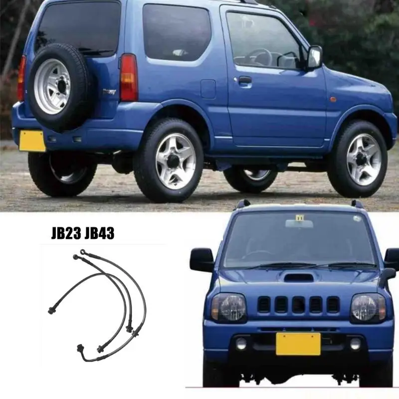 J0MA Reliable Brake Line Hose Extension Set Offroad Suspension Lift For Modified Jimny JB23 JB43 Vehicles Enhanced Safety