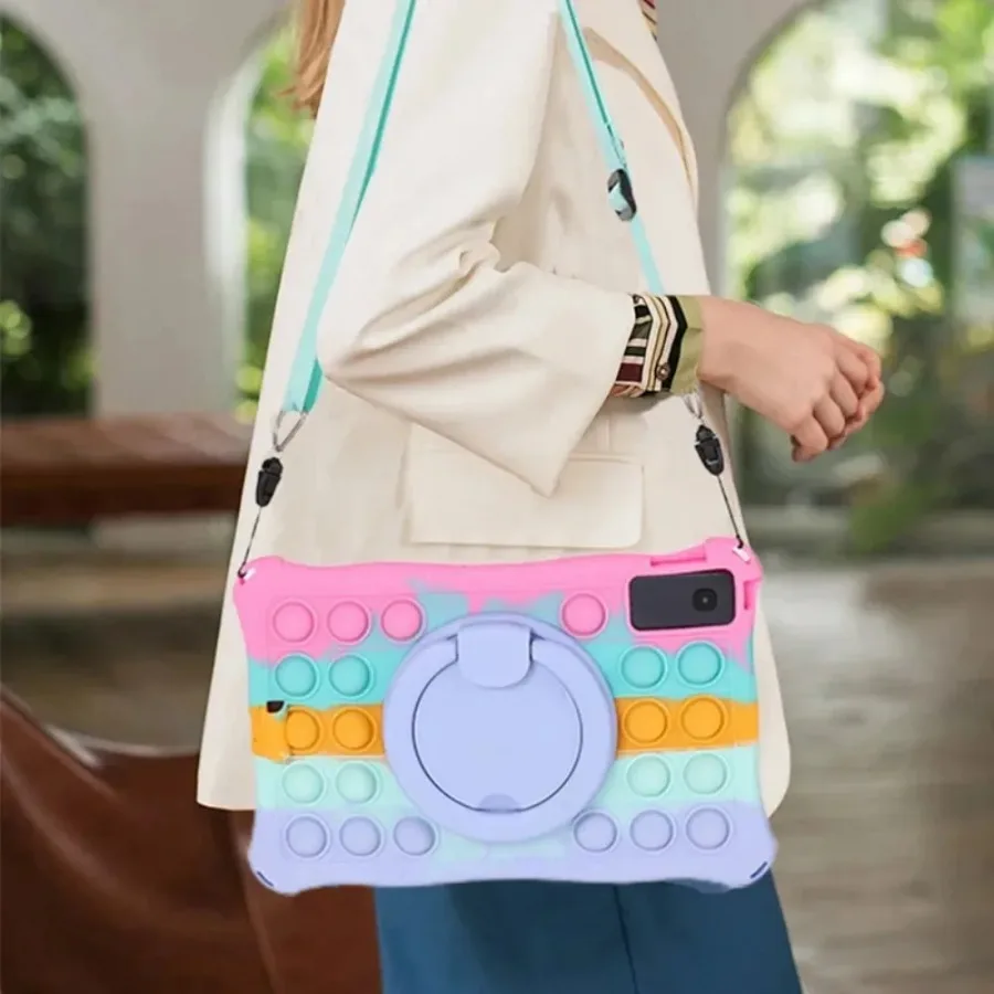 Case Bubble Silicone Kids Stand Tablet For Xiaomi Pad 7 11.2 5 6 Pro 11 inch Redmi Pad SE 11