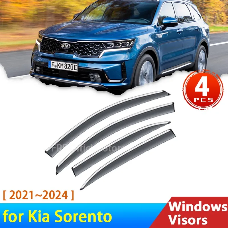 

Deflector for Kia Sorento HEV 2021 2022 2023 2024 MQ4 Accessories Sun Rain Window Visor Windshield Guard Cover Protector Parts