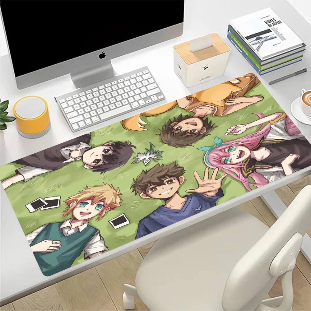 Anime Omori Large Mouse Pad Gaming Mousepad PC Gamer Computer Office Mouse Mat Silicone Keyboard Mat Desk Pad Laptop Mausepad