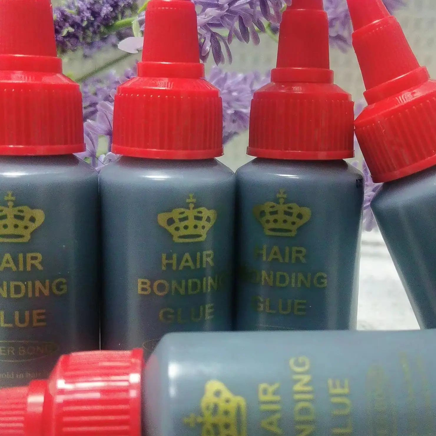 

Hair Glue for lace wig waterproof Hair Weft Bonding glue adhesives 1oz ultra Hold hair bonding glue for lace frontal wig