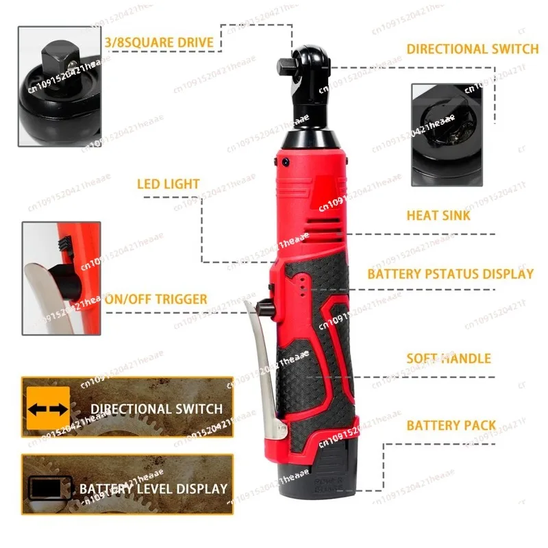 Suitable for Ratchet Wrench Set Angle Drill Screwdriver  Screwdriver Wrench Electric Wrench  Removal Screw Nut Car Repair Tool