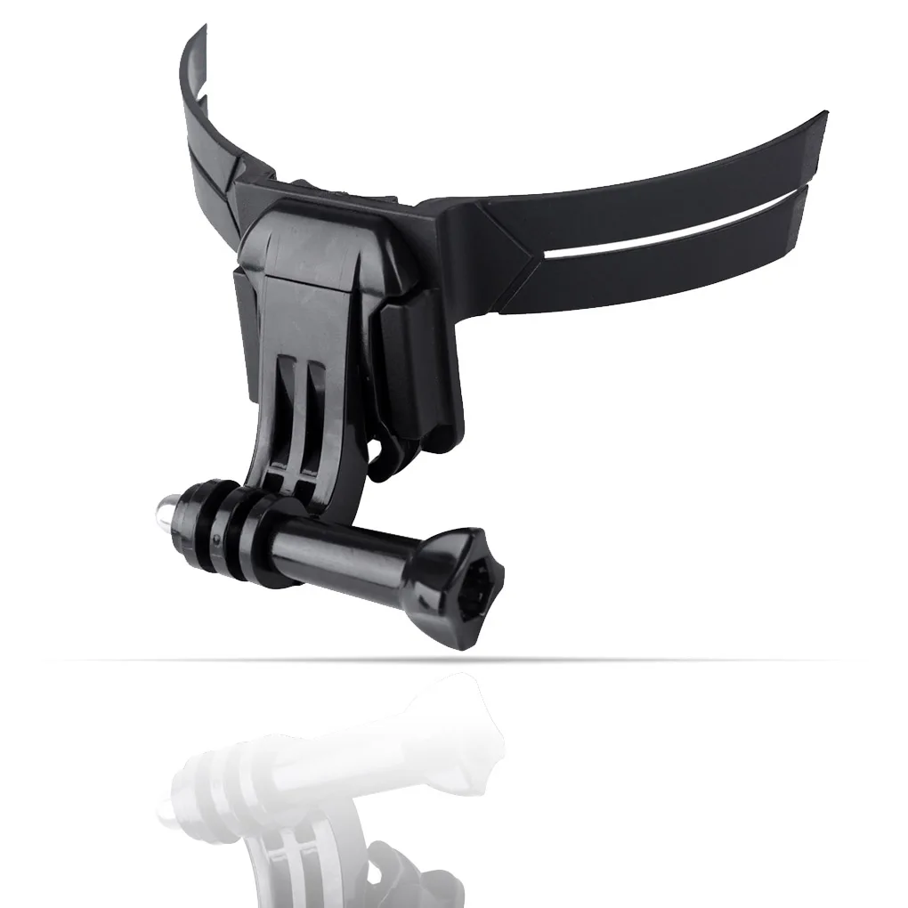 Motorcycle Helmet Camera Mount Motorbike Hat Stable Chin Bracket Holder Outdoor Cycling Supplies Replacing Parts
