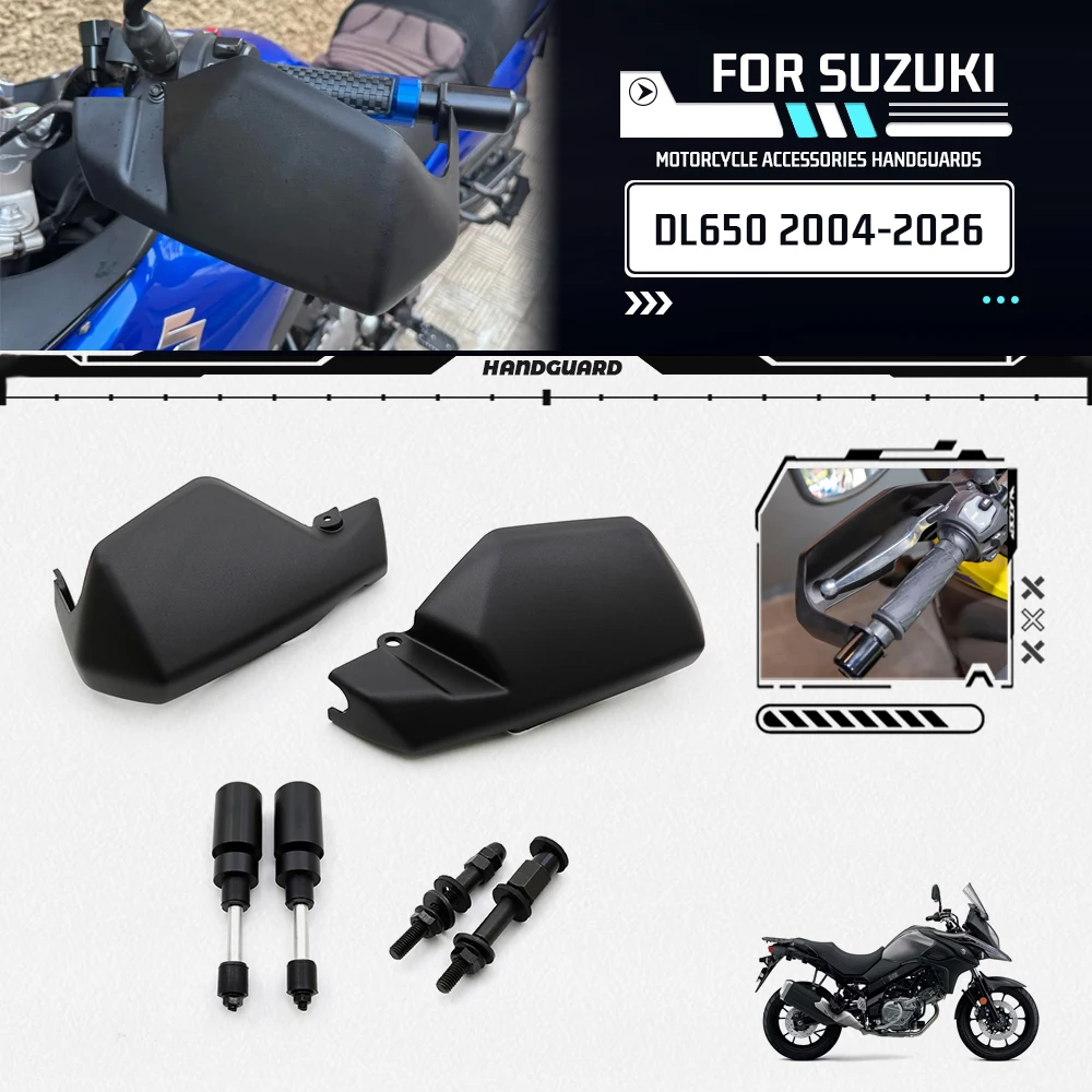 Für Suzuki V-Strom DL650 2004-2026 Motorrad-Handprotektoren Lenker-Schutz DL 650 V Strom Handschutz-Set Inklusive Schrauben