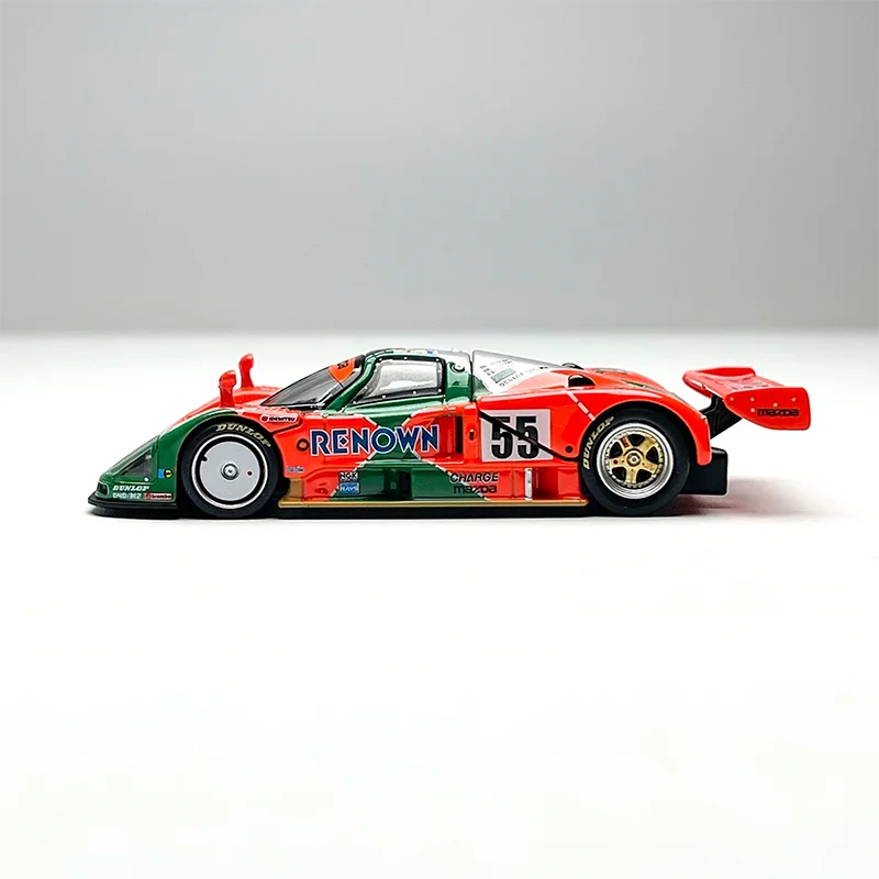 

POPRACE 1:64 787B Le Mans Front-And-Back Opening Alloy Car Model Holiday Collection & Gift & Souvenir Display Toy