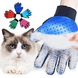 Guante de aseo para gatos, guante de lana para pelo de mascotas, cepillo Deshedding, peine, limpieza de perros, guante de masaje para accesorios