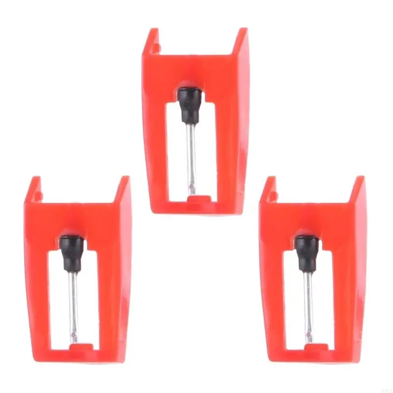 

83cc 3pcs Record Player Игла, проигрыватель с заменой иглы для замены иглы