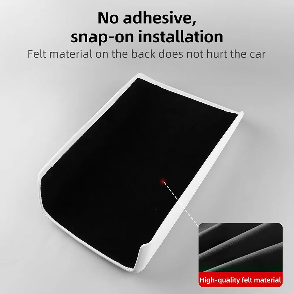 Für 2025 2026 Tesla Model Y Juniper Model 3 Highland Leder Armlehne Box Abdeckung Auto Mittelkonsole Deckel Innen Zubehör – Detail 4