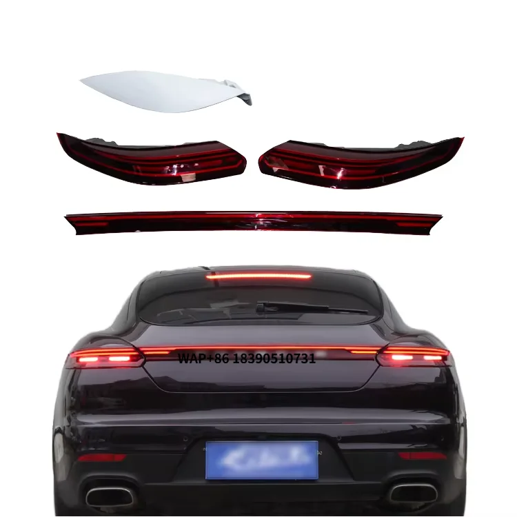 Car Lighting System LED Tail Light for Panamera 970 2014-2016 Update to 2018-2023 971 Style Taillamp