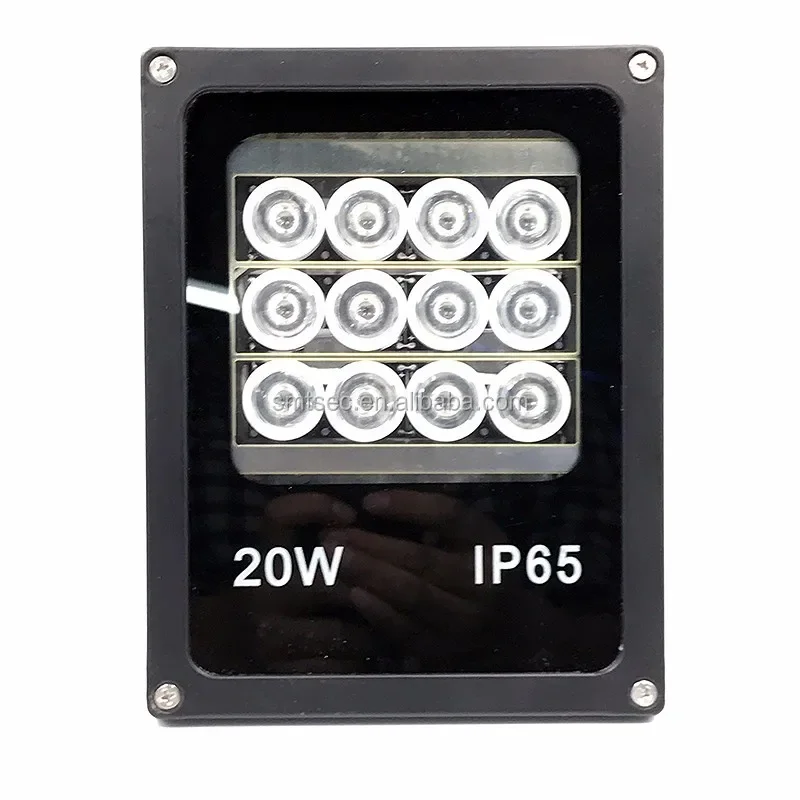IMX294 IMX533 IMX485 IMX334 IMX415 IMX OEM IP66 SI-B12IR White Light 12pcs Array 60 Meters Ir Led Illuminator for Cctv Ip Camera