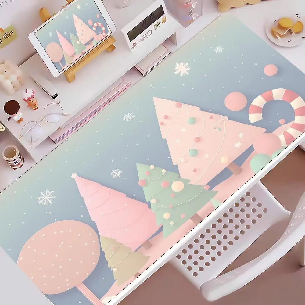 

Fantasy scene with Christmas decorations Mouse Pad E-sports gaming mouse pad oversized personalized desk pad keyboard mouse pad