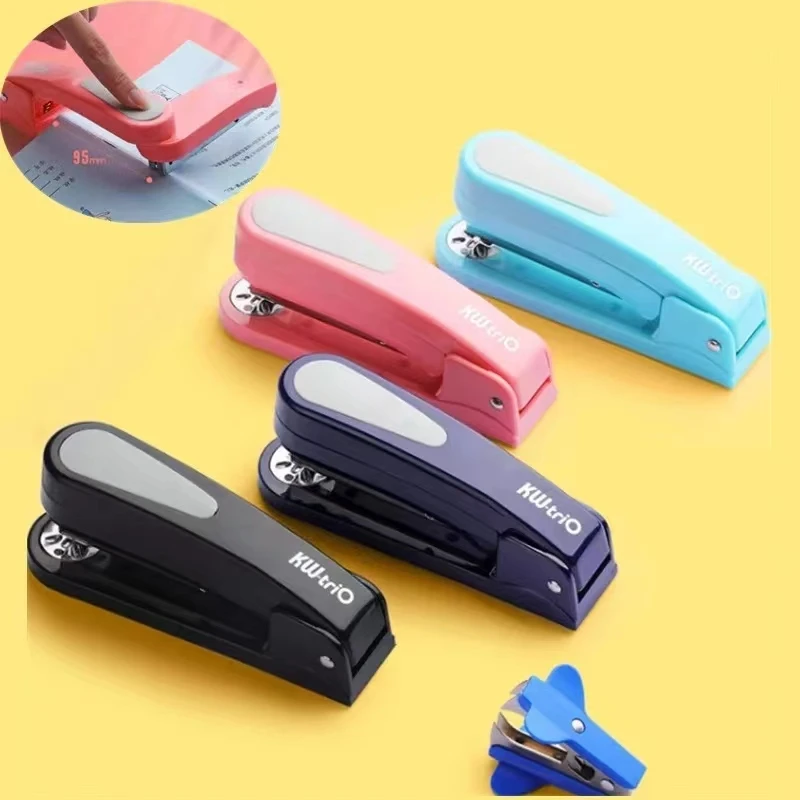 Can Rotate 360° Stapler Hand-held Sewing Multi-functional Binding Office Supplies Student Learning Materials Book Binding Tools