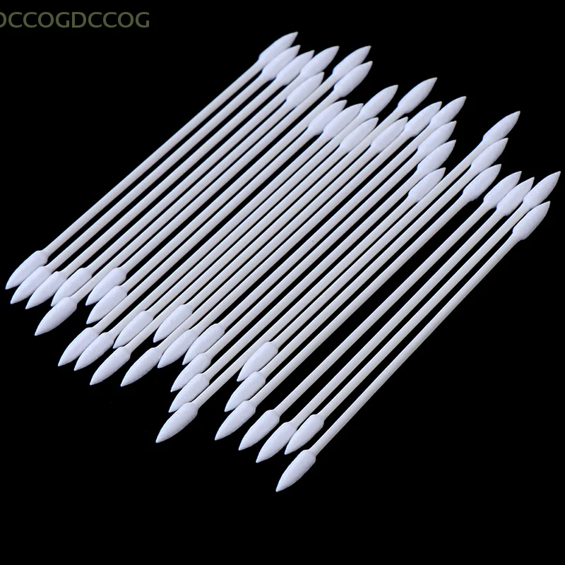 Cotton Disposable Stick Cleaning Tool for Earphone Phone Charge Port 25PCS