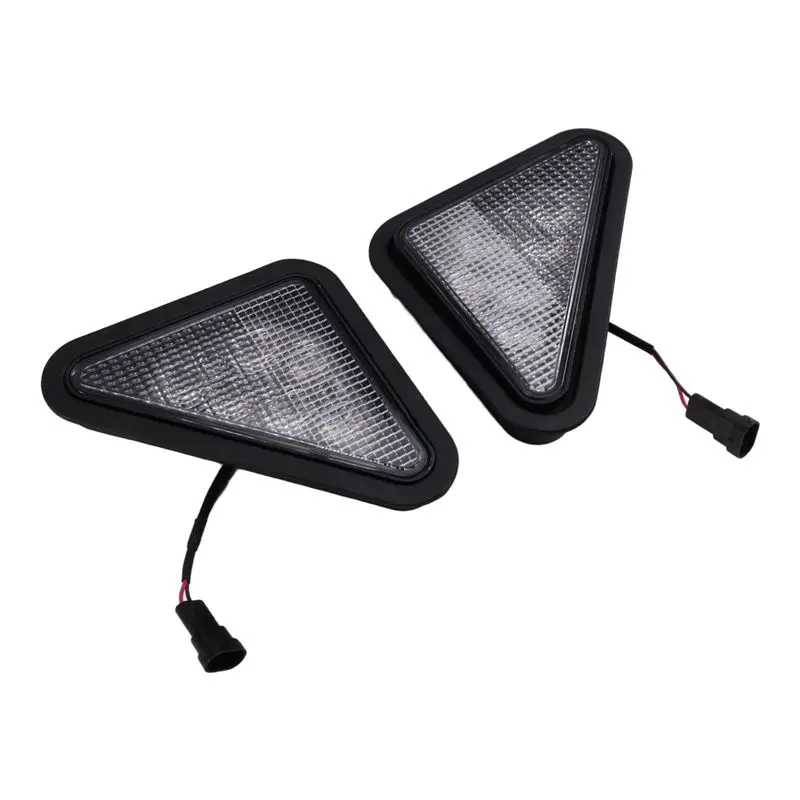 A19Q-1Pair LED Headlight Kit 7259523 7259524 For Bobcat Loaders 751 753 763 A220 T110 T140 S130 S150 S100