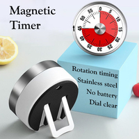 Magnetic Kitchen Timer Digital Timer Manual Countdown Rotary Timer Mechanical Cooking Timer Cooking Shower Stopwatch