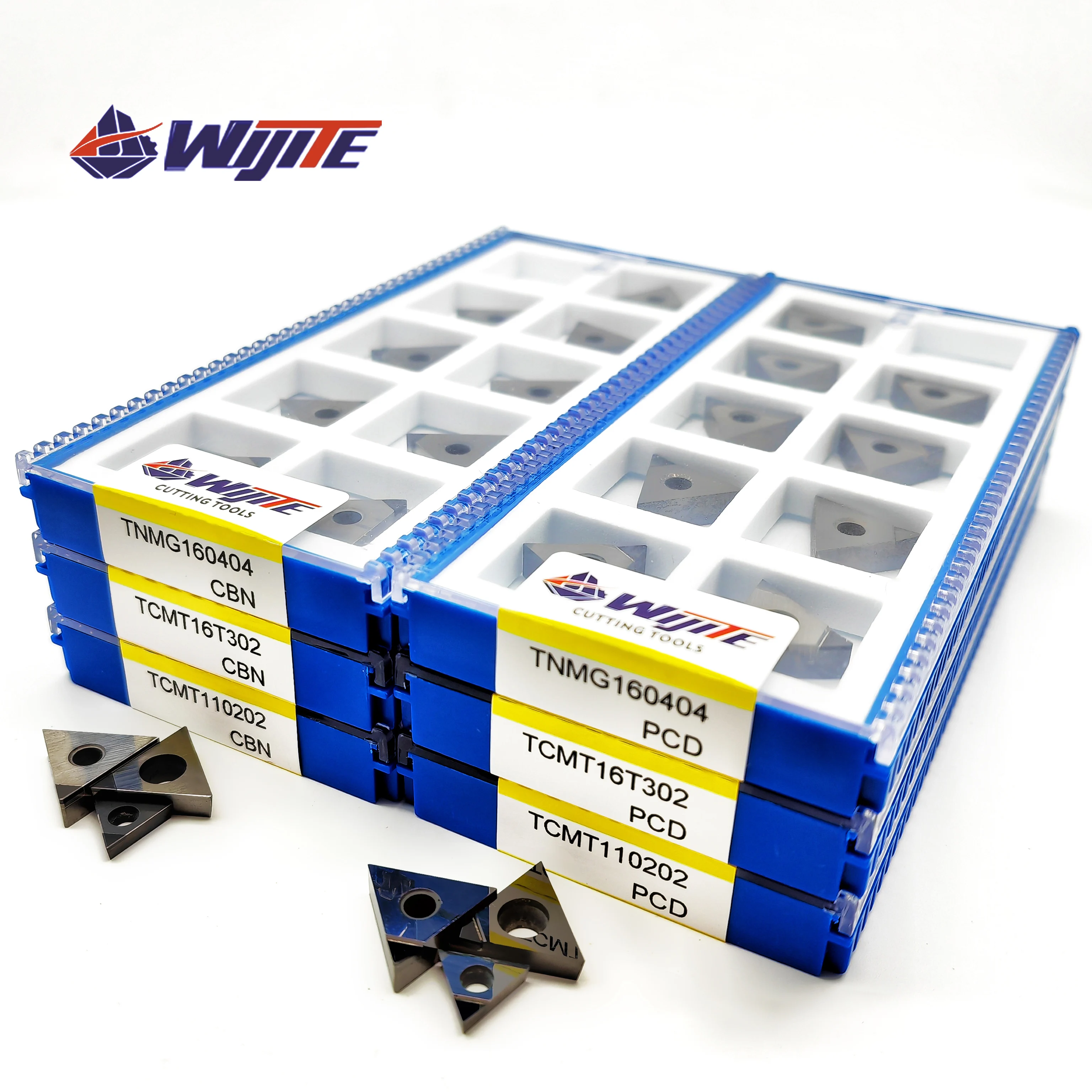 Imagem -04 - Cbn Turning Tool Processing Tool Aço Duro Ferro Fundido Ferramenta Pcd Tcmt09 Tcmt11 Tcmt16 Tnmg16 Processing Aluminum Copper