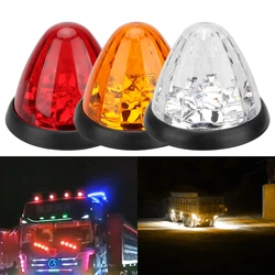 Car Side Marker Light Clearance Side Marke Signal Tail Turn Indicator Warning Parking Light Lamp Rear Truck Tail Lights 12V 24V