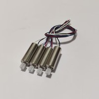4PCS 4DRC Drone CW CCW Morors Red Blue/ Black White Wire Motor for V4 RC Quadcopter Drone