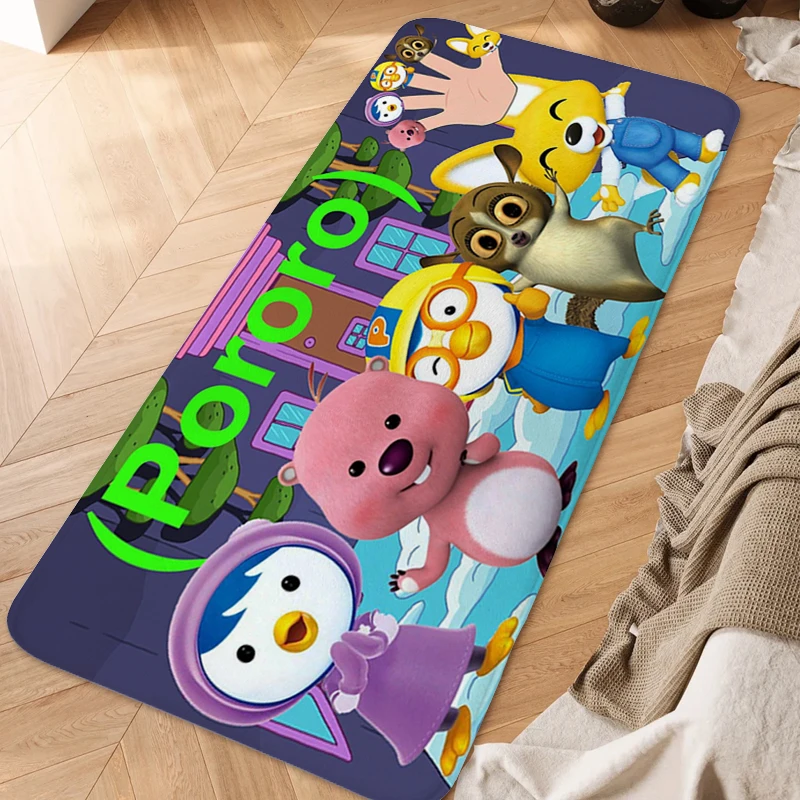 

Custom Hallway Rug A-Pororos Bed Room Carpet for Bedroom Room Floor Carpets Washable Non-slip Kitchen Mats Home Entrance Mats