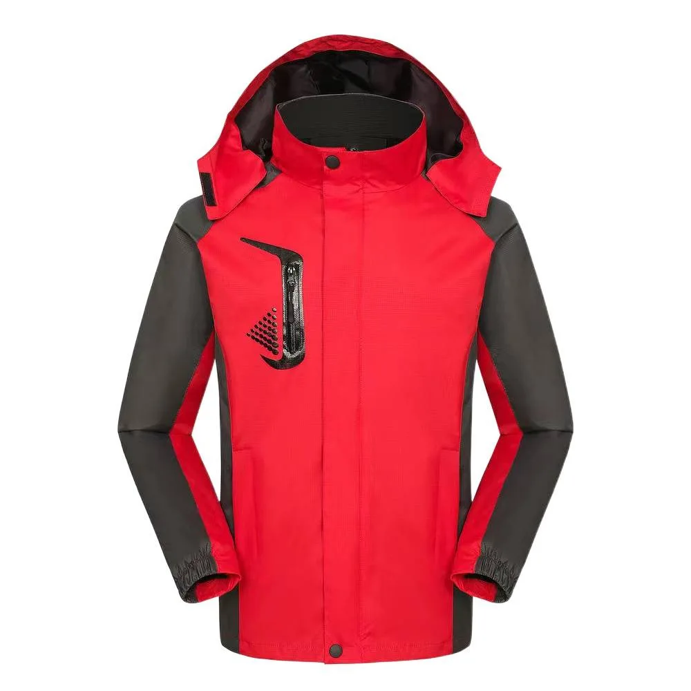 حجم كبير في الهواء الطلق المرأة رقيقة يندبروف مقاوم للماء الدفء الصوف عمال سترة تخصيص شعار التطريز المألوف St...