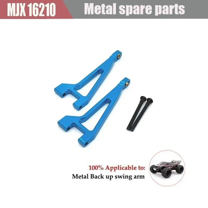 Ensemble complet de pièces de rechange en alliage d'aluminium, voitures R/C à grande vitesse sans balais, mise à niveau pour Mjx 16207, 16208, 16209, 16210, H16H, H16P, H16E, 1/16