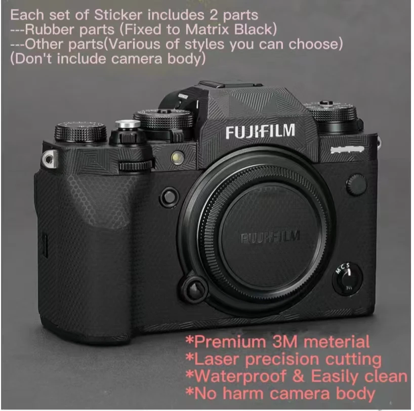 XT5 XT4 XT3 XT30 XT30II XS10 Decal Skin Vinyl Wrap Film Camera Protective Sticker For FUJI Fujifilm X-T5 X-T4 X-T3 X-T30II X-S10