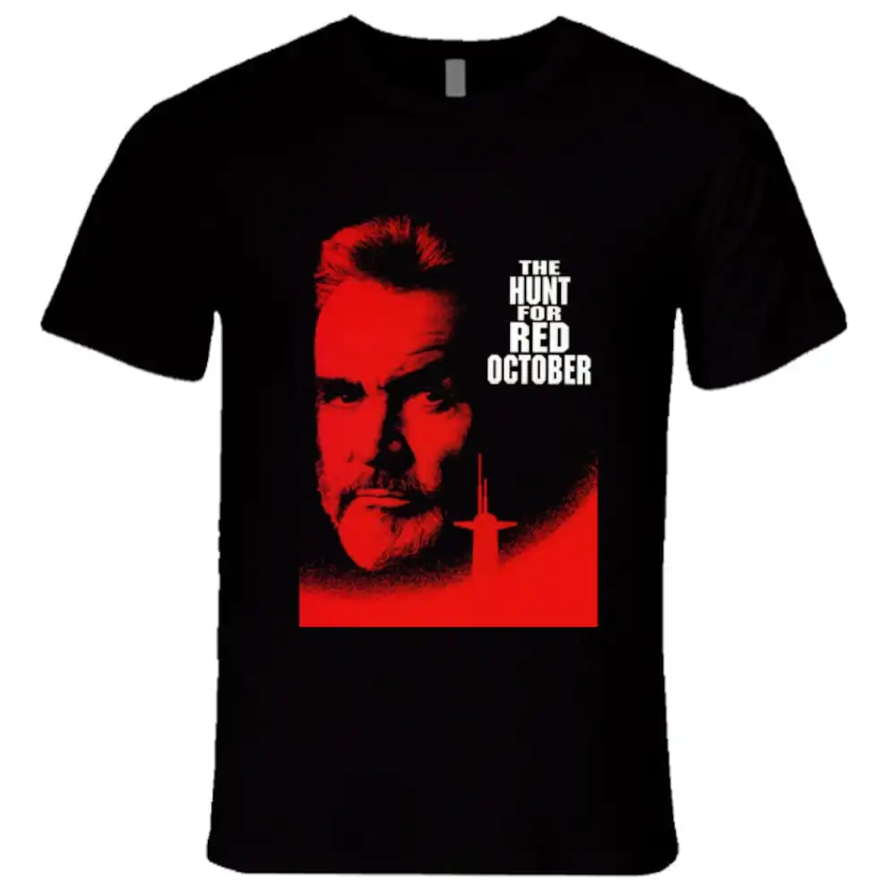 Hunt For Red October Connery 90'S Action Movie T Shirt