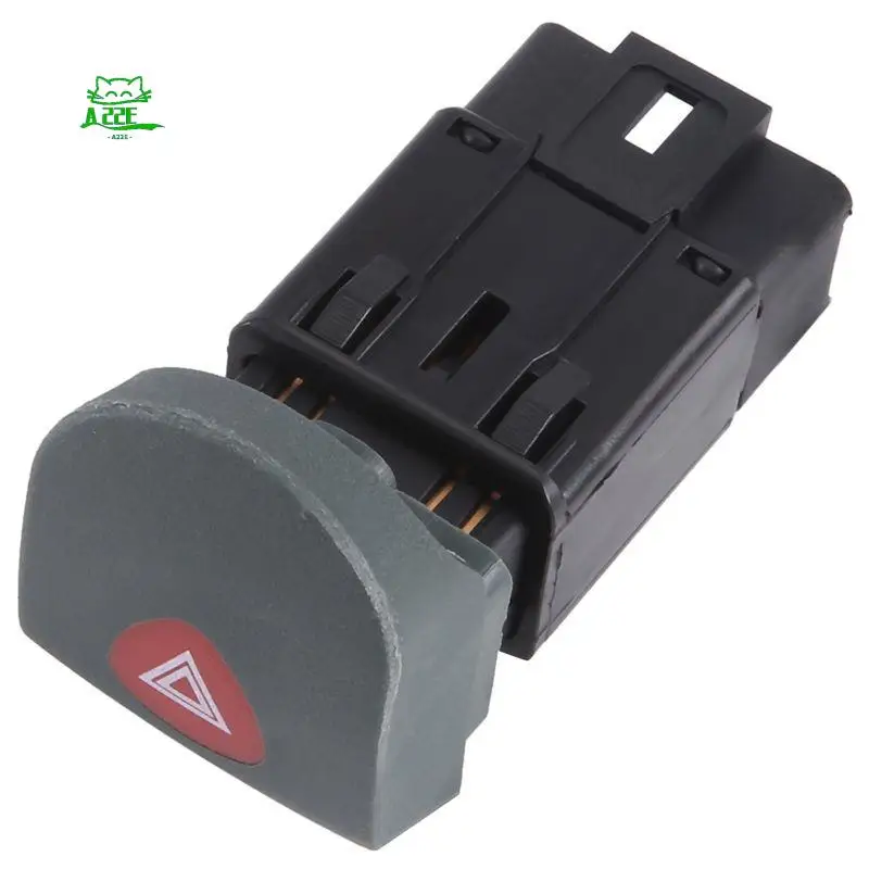 A22E-Car Hazard Emergency Light Flasher Switch For Renault Kangoo I 1997-2008 7700308821