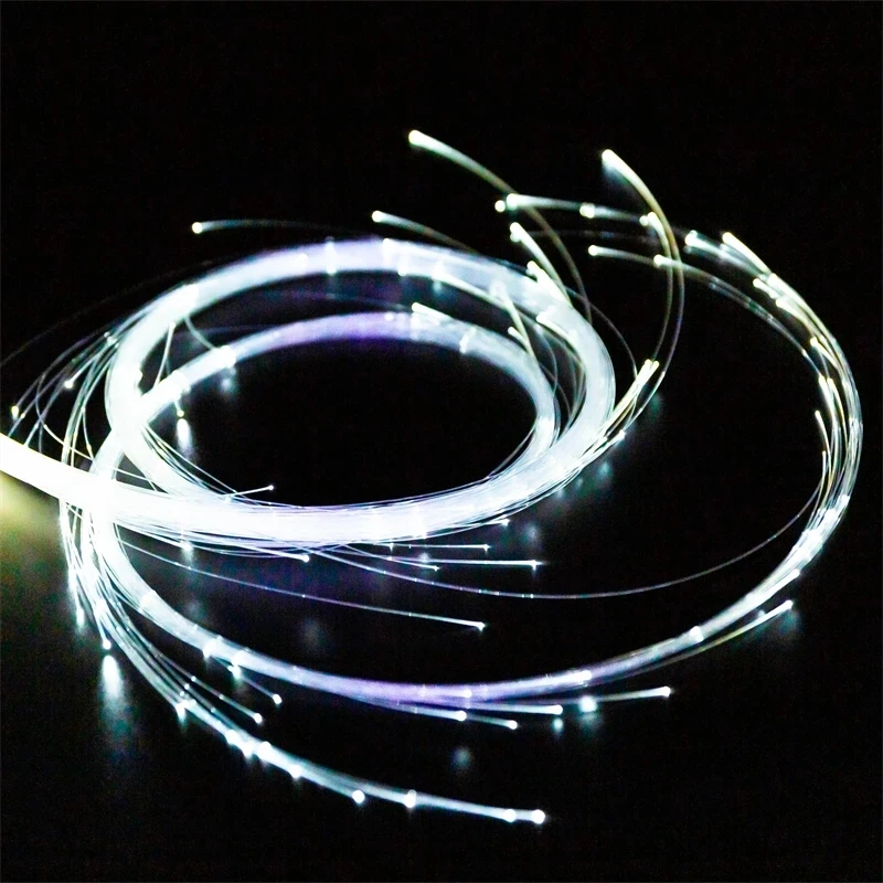 Fouet de danse en fibre optique LED, lumière clignotante multicolore, aste par USB, fouet lumineux à 360 °, brille et agite, offre spéciale