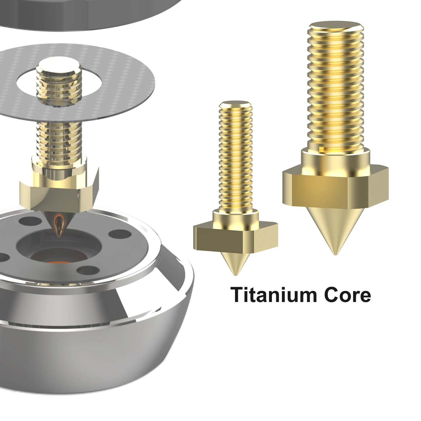 HiFi Audio ​​Integrated Speaker AIsolation Feet / Spikes & Pads​​ Amplifier Rack Stand Damping Foot Nail Shock Absorption