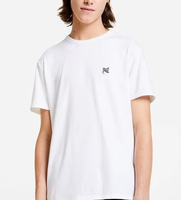 2025 Fox Embroidery Printing Loose and Comfortable Pure Cotton Breathable T-shirt Summer Street Riding Casual Top Short Sleeve