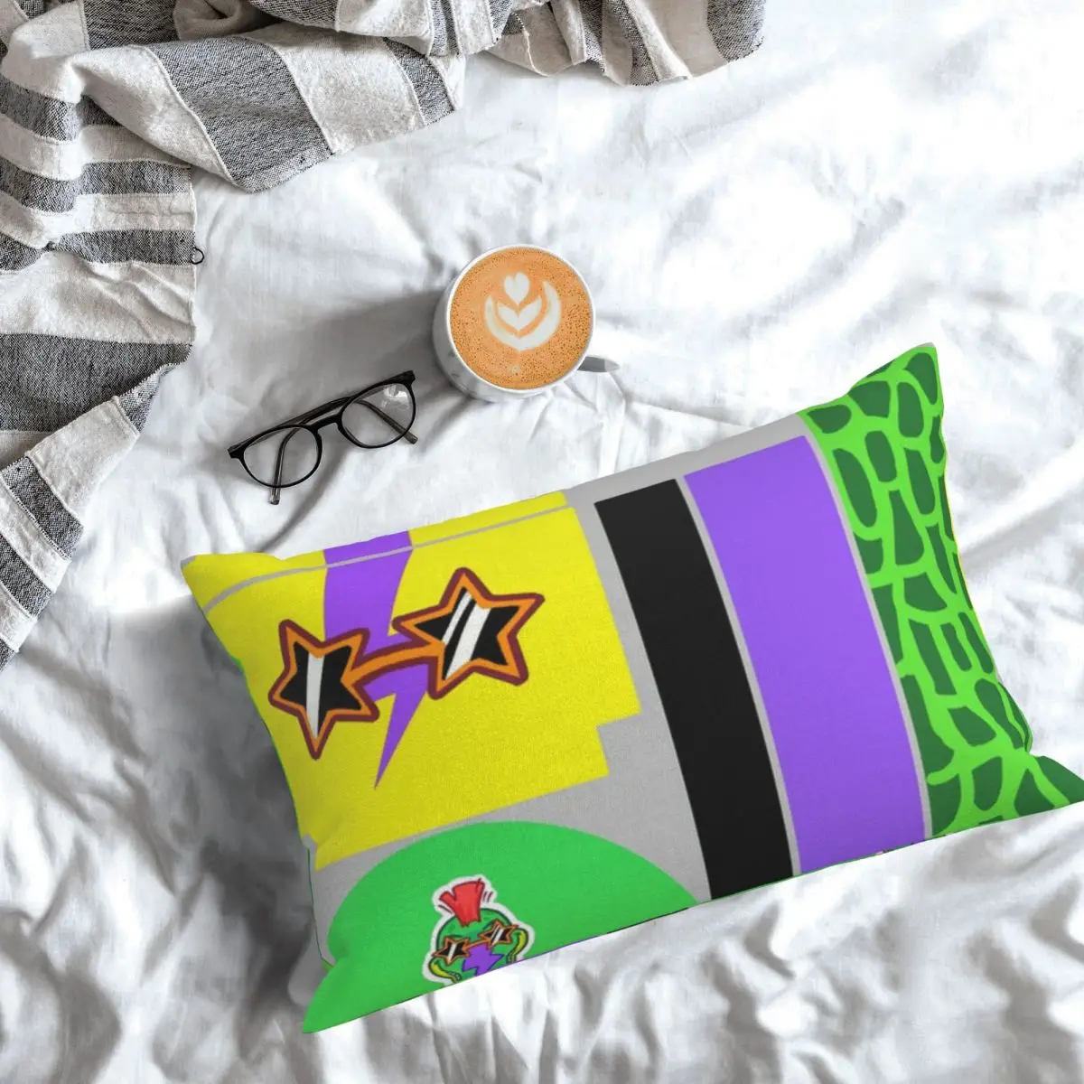 Montgomery Gator Fazbear Entertainment Capa de almofada retangular decorativa para quarto, cama, conforto doméstico, almofada decorativa