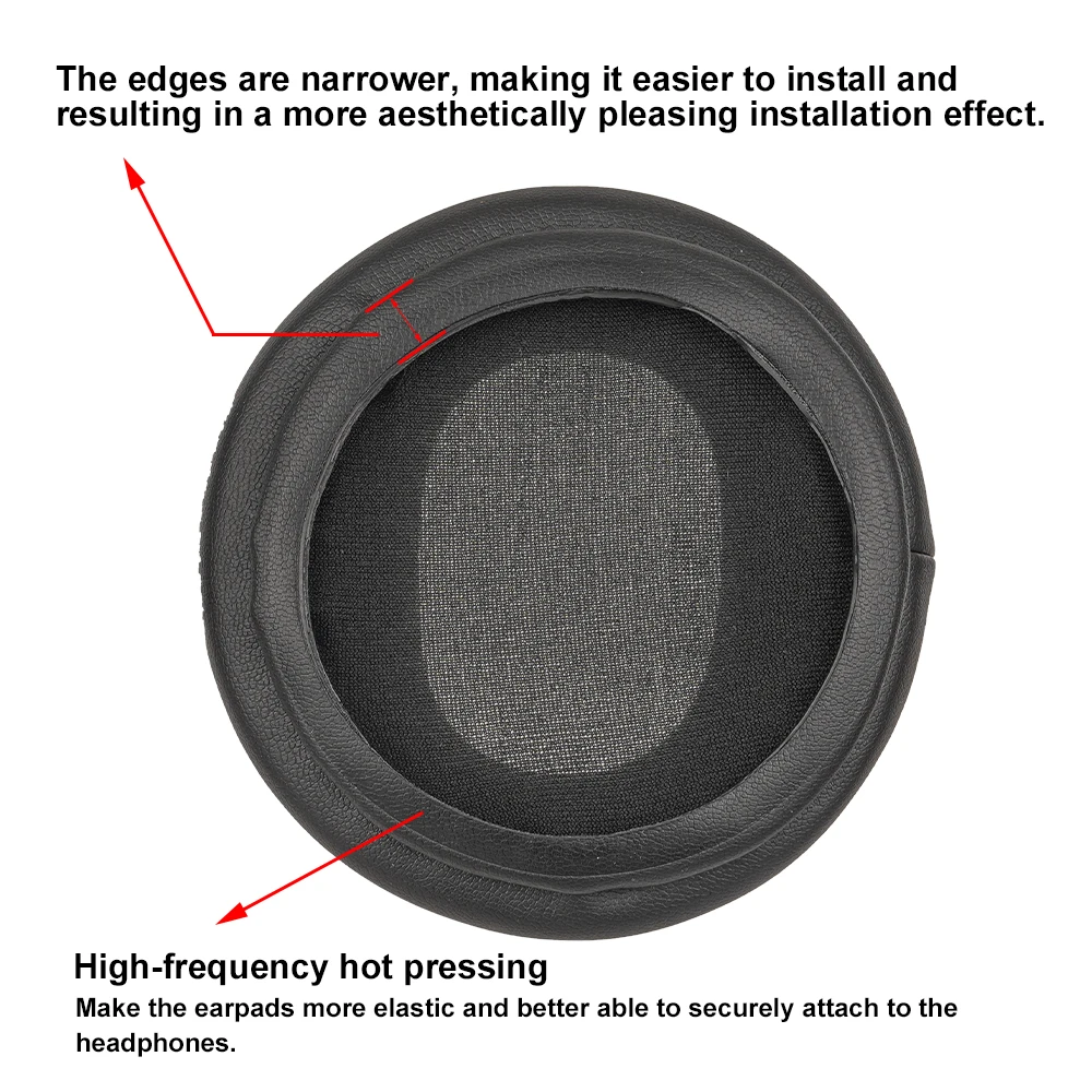 New Design Thick Ear Pads Cushion for JVC HA-S400 S500 S500Z S700 S44X SR44X Headphones SR500 SR75S Replacement S68BN XP50BT view 5