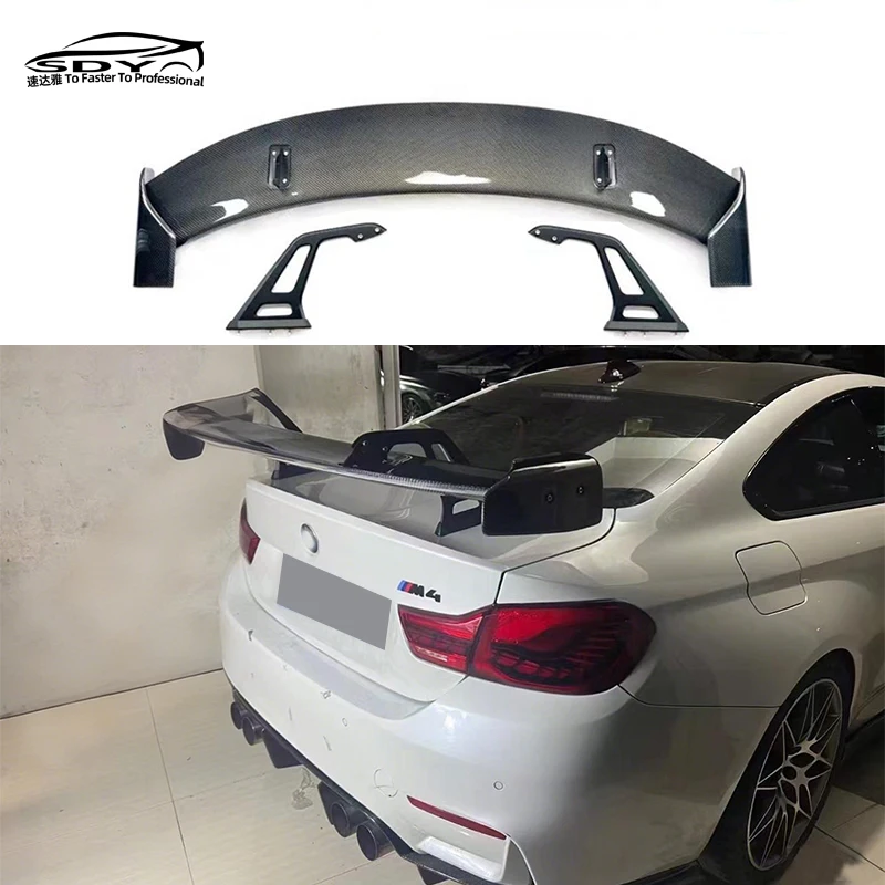 

F80 M3 F82 M4 AD Стиль Высокое качество Углеродное волокно Задний спойлер Спойлер багажника для BMW F80 F82