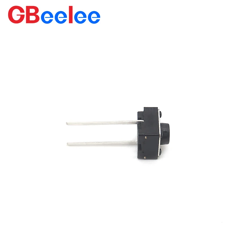 500 STKS Beelee BL-QC-6X6 Toetsschakelaars 6*6 Ronde Tactile Tact Drukknop 2 Pin