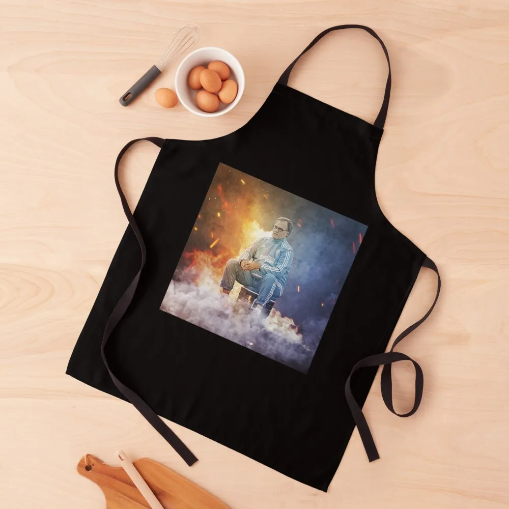 marcelo bielsa we trust Apron Men'ss useful gadgets for home Waterproof Kitchen Woman Kitchen Women Apron