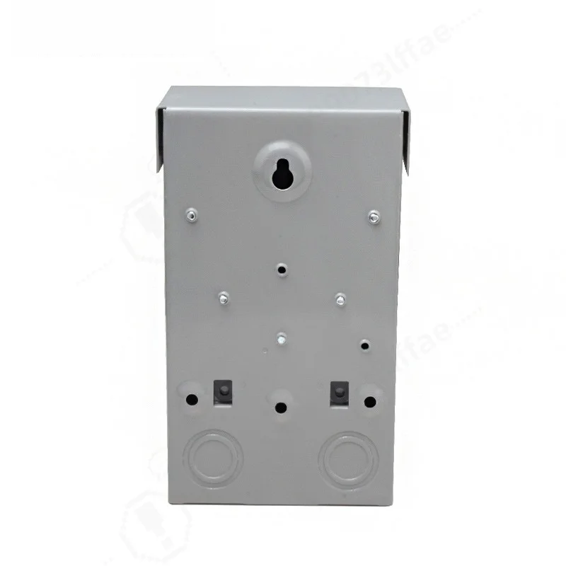 US Standard Air Conditioner Disconnect Switch, UL Junction Box, 30A‑60A Pull‑Out Disconnect Box, Waterproof Rainproof Enclosure