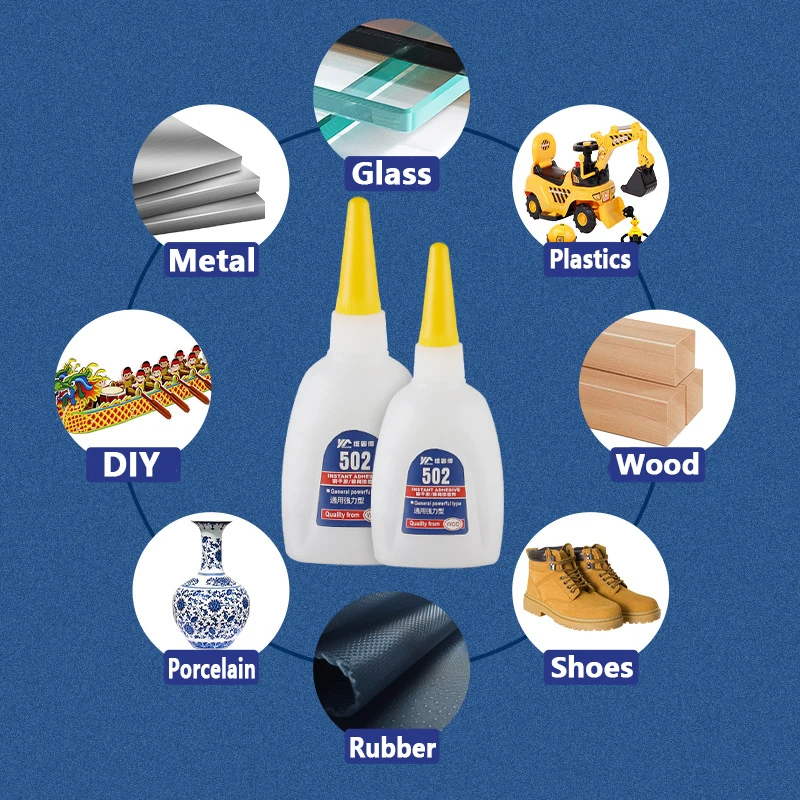 غراء عالي القوة لاصق فوري قوي سريع الجفاف متعدد الاستخدام لإصلاح المنزل DIY الحرف المعدنية البلاستيكية الخشب السيراميك الجلود الإصلاح