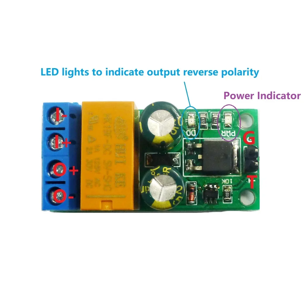 Flip-Flop Latch Motor DC 5-24V 2A Reversible Polarity Switch DR55B01 Self-locking Bistable Reverse Polarity Relay Module